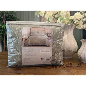 Modern Heirloom 3pc Queen Floral Ruffle Comforter Bedding Set Assorted NEW